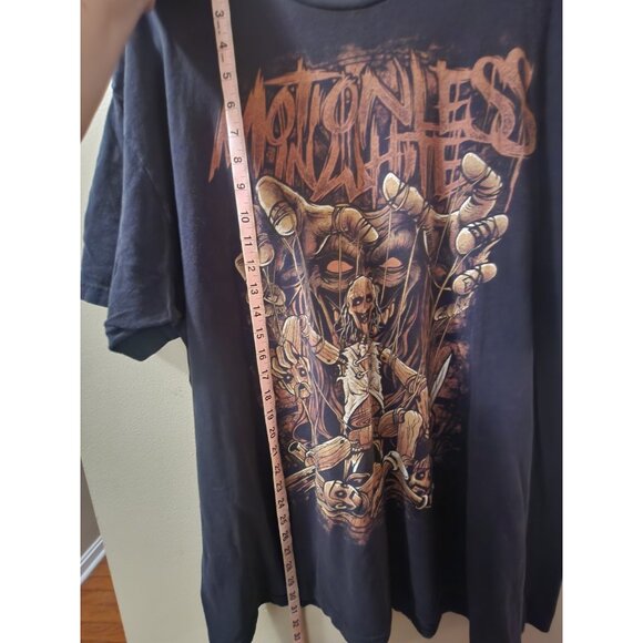 Vintage Motionless In White Metal Band "Im Not Your Puppet" T-Shirt Mens 3XL - Picture 6 of 7